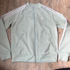 Adidas Originals Track Jacket Women's S Mint Green